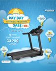Horizon 5.0AT Foldable Treadmill for Homes and Condos - Smooth and App-Connected