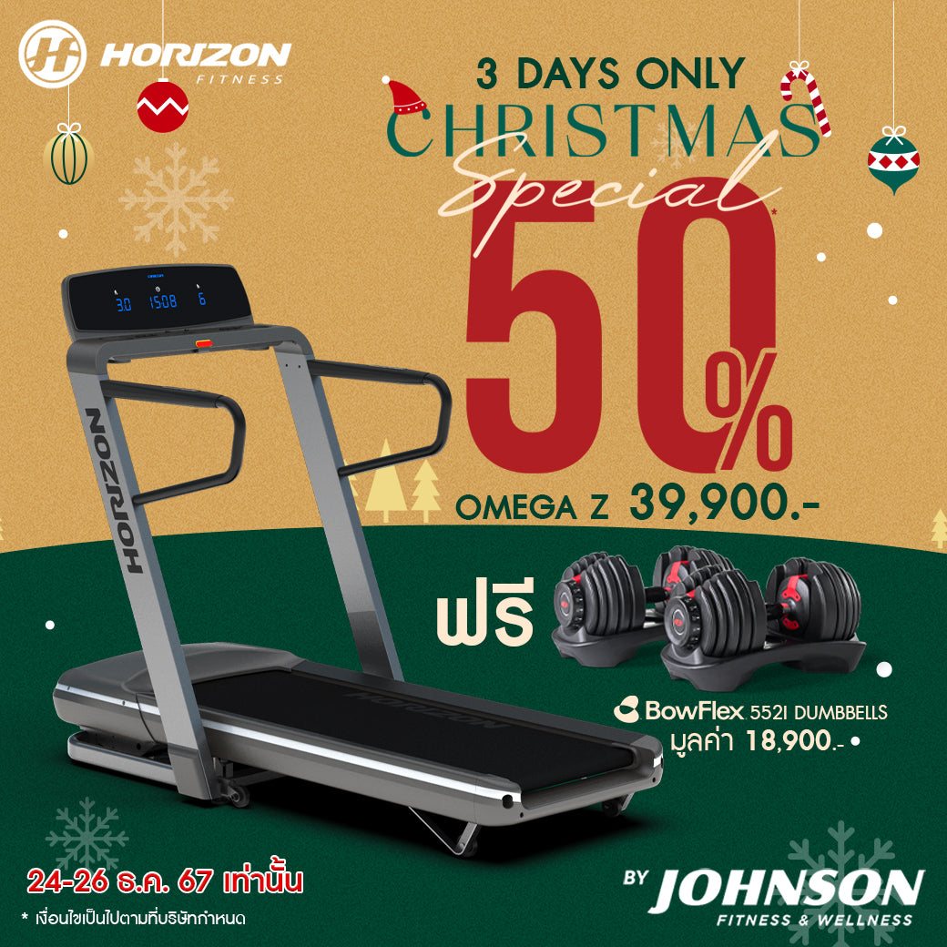 ลู่วิ่งไฟฟ้า Horizon Omega Z