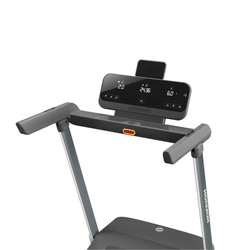 HZ20 EVOLVE 3 0 treadmill console detail beauty back angle 110922